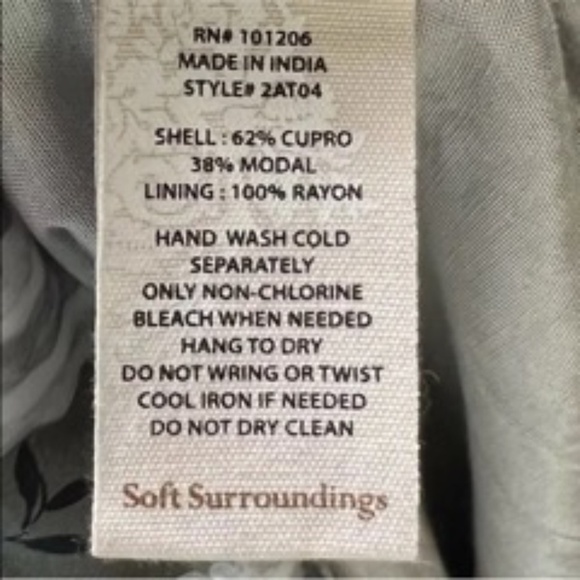 Soft Surroundings Floral Fit & Flare Maxi Dress - Picture 13 of 13